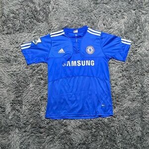 Adidas Chelsea Football Club Blue Soccer Jersey Size Medium